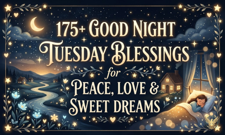 175+ Good Night Tuesday Blessings for Peace, Love & Sweet Dreams