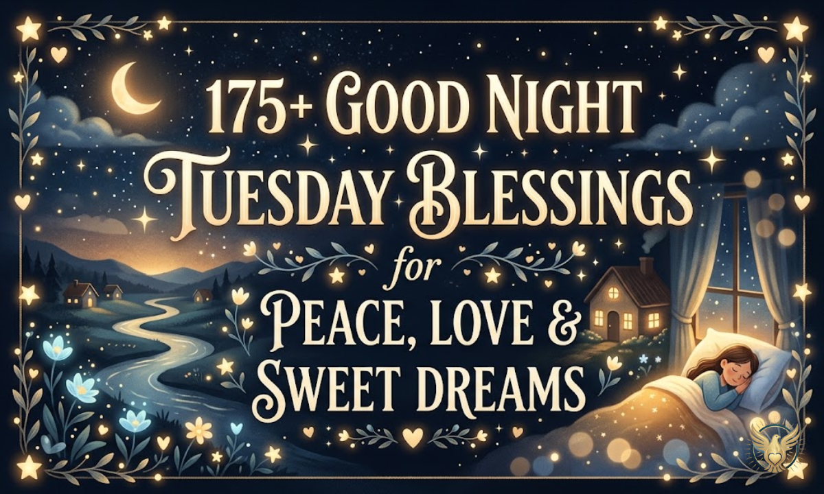 175+ Good Night Tuesday Blessings for Peace, Love & Sweet Dreams