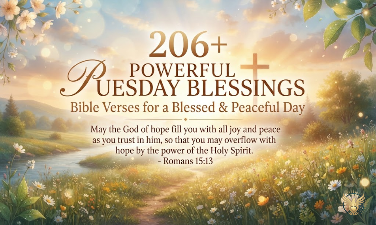 206+ Powerful Tuesday Blessings Bible Verses for a Blessed & Peaceful Day