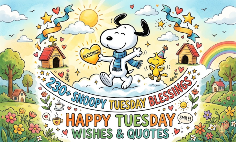 230+ Snoopy Tuesday Blessings Happy Tuesday Wishes & Quotes