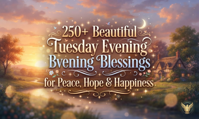 250+ Beautiful Tuesday Evening Blessings for Peace, Hope & Happiness