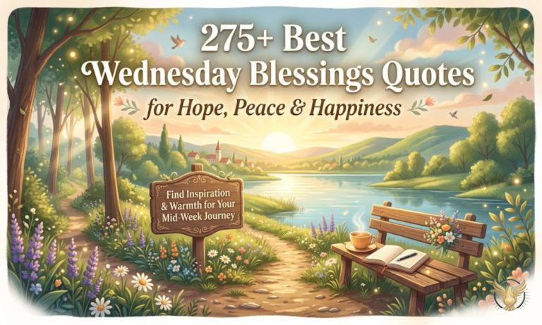 275+ Best Wednesday Blessings Quotes for Hope, Peace & Happiness
