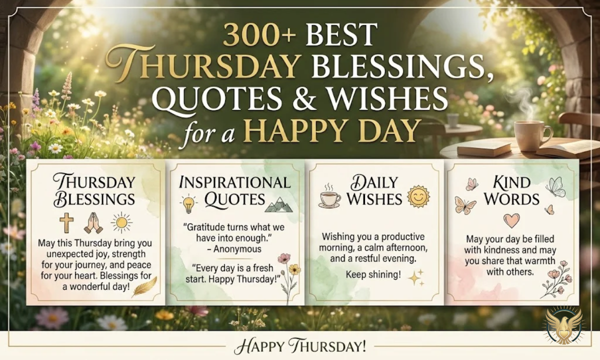 300+ Best Thursday Blessings, Quotes & Wishes for a Happy Day