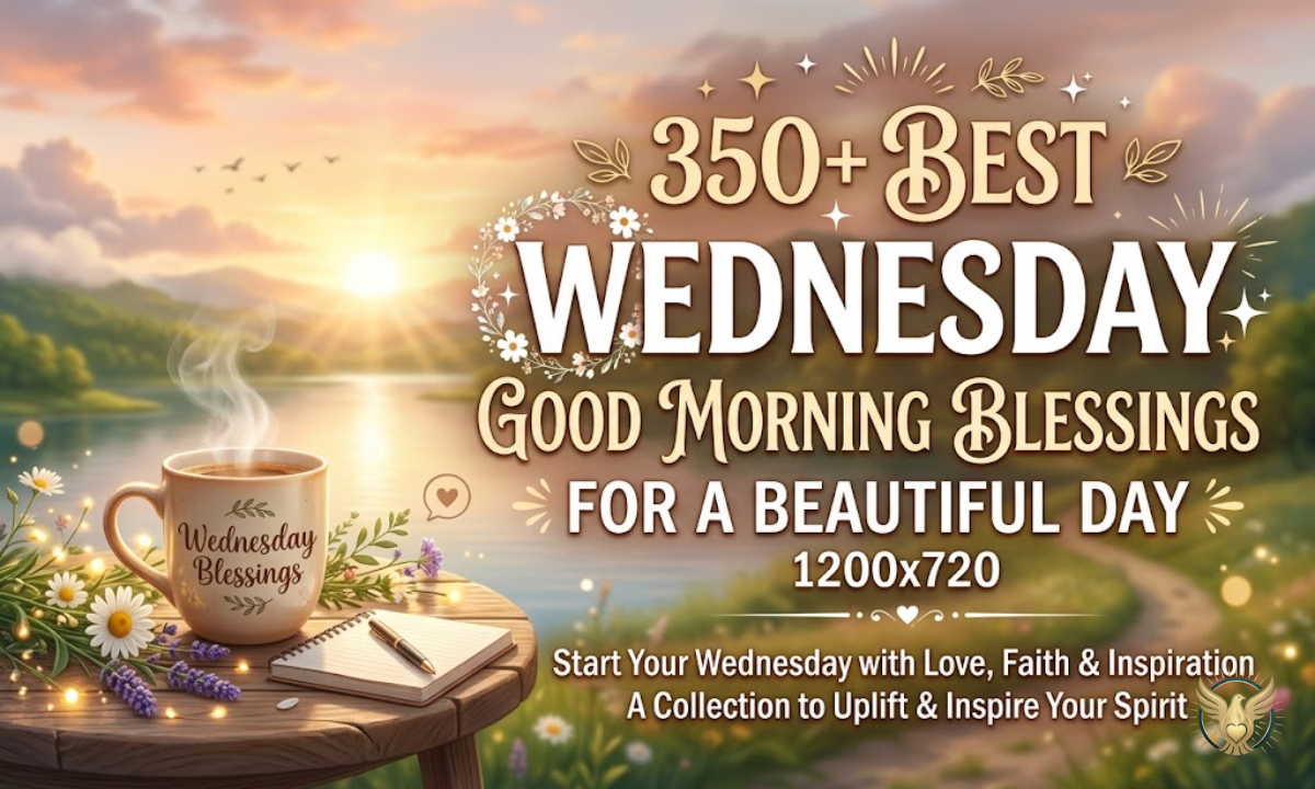 350+ Best Wednesday Good Morning Blessings for a Beautiful Day