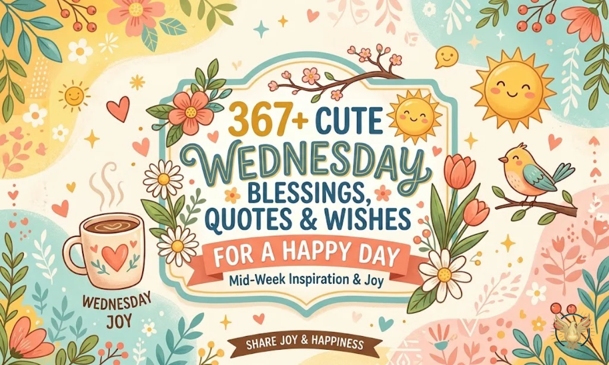 367+ Cute Wednesday Blessings, Quotes & Wishes for a Happy Day